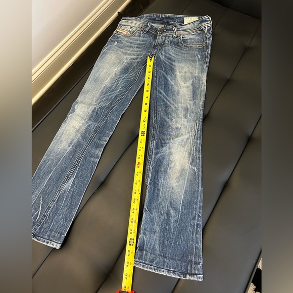 DIESEL Distressed low rise jeans - Picture 11 of 11